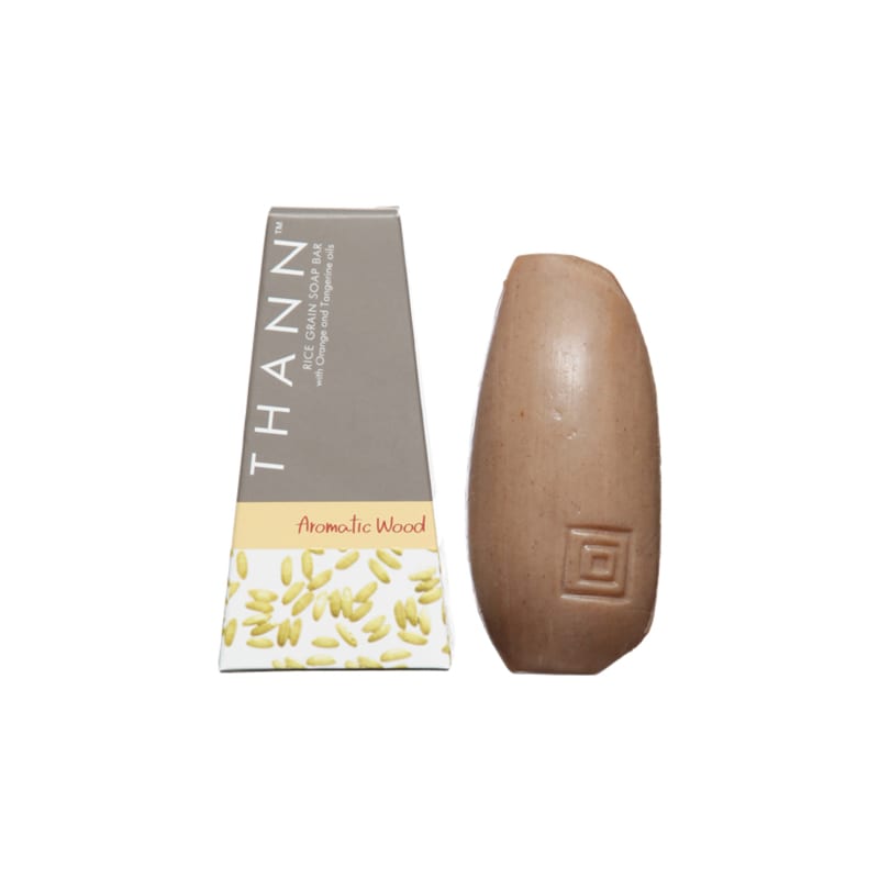 Aromatic Wood Rice Grain Soap Bar 100g