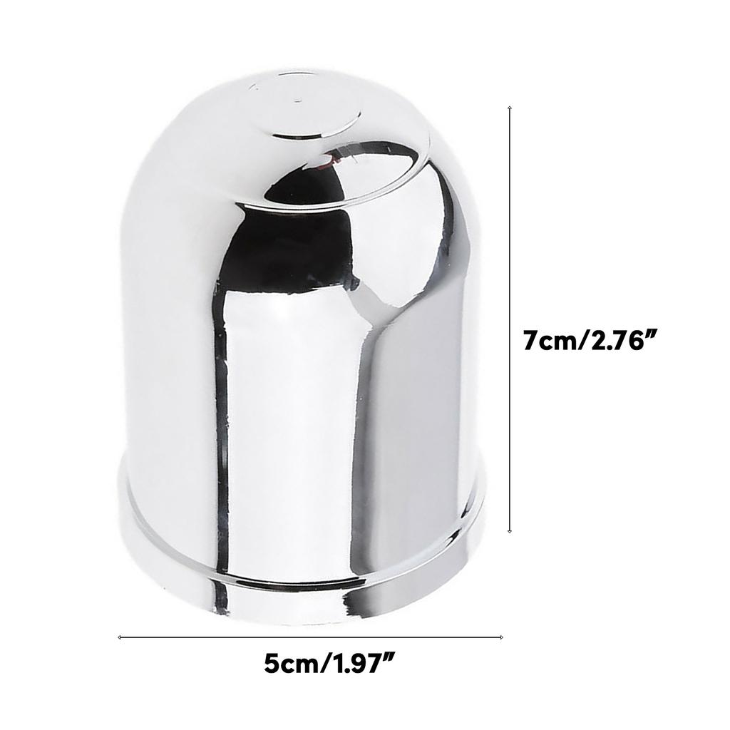 Universal Trailer Accessories 50mm Auto Tow Bar Ball Cover Cap Hitch Caravans Trailer Towball Protector