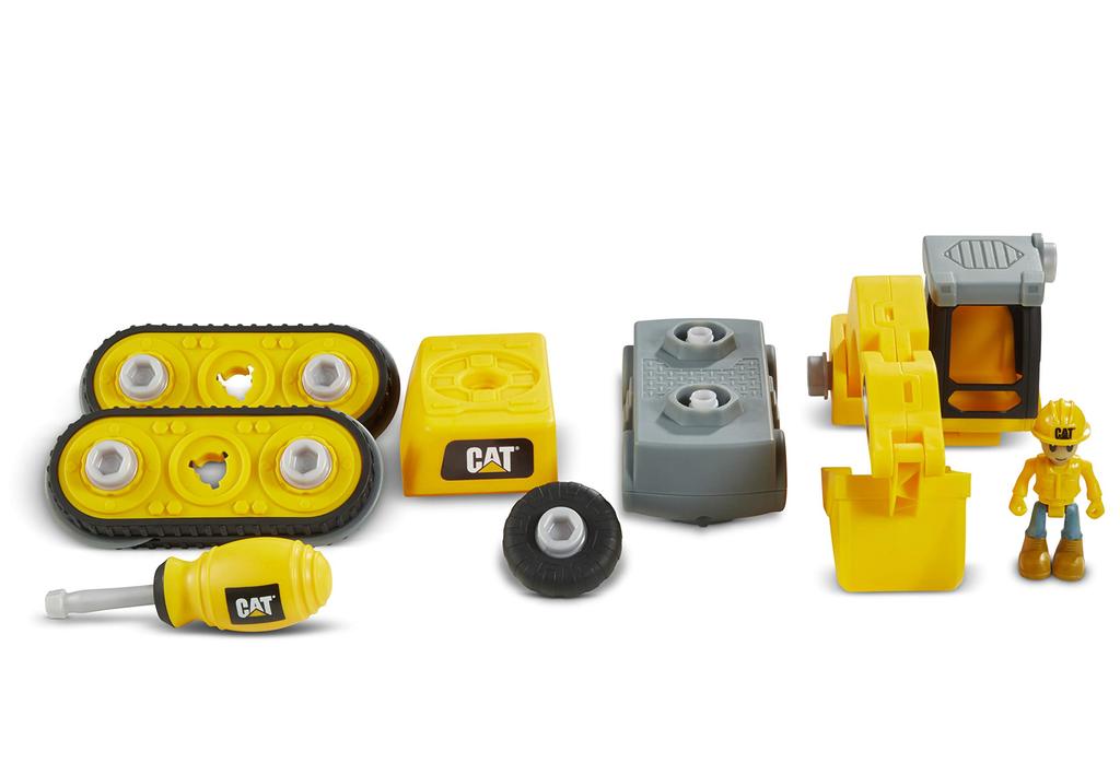 Kyosho Egg CAT Сборка экскаватора-машины TM008