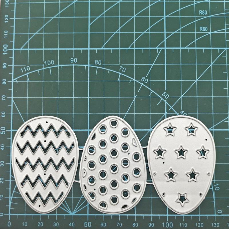 Металлический трафарет для комбинированного яйца, тиснение, вырубные штампы для Diy, скрапбукинг, бумажные штампы для тиснения карт, ремесленный декор