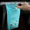 50 шт. самоклеящийся автомобильный одноразовый мешок для мусора PE водонепроницаемый вместительный портативный большой герметичный тяжелый
