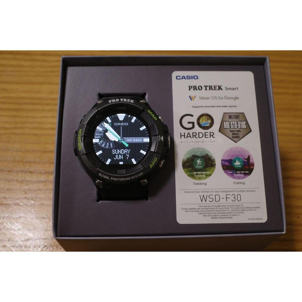Used Limited Price Reduction! Discontinued Casio PRO TREK Smart WSD-F21HR Black