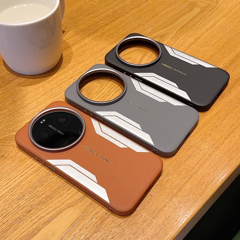 Для Xiaomi Mi 17 Ultra Чехол Роскошный Магнитный Чехол-крышка из ПУ Кожи MagSafe Защитная Задняя Крышка для Xiaomi Mi 17 15 14 Ultra