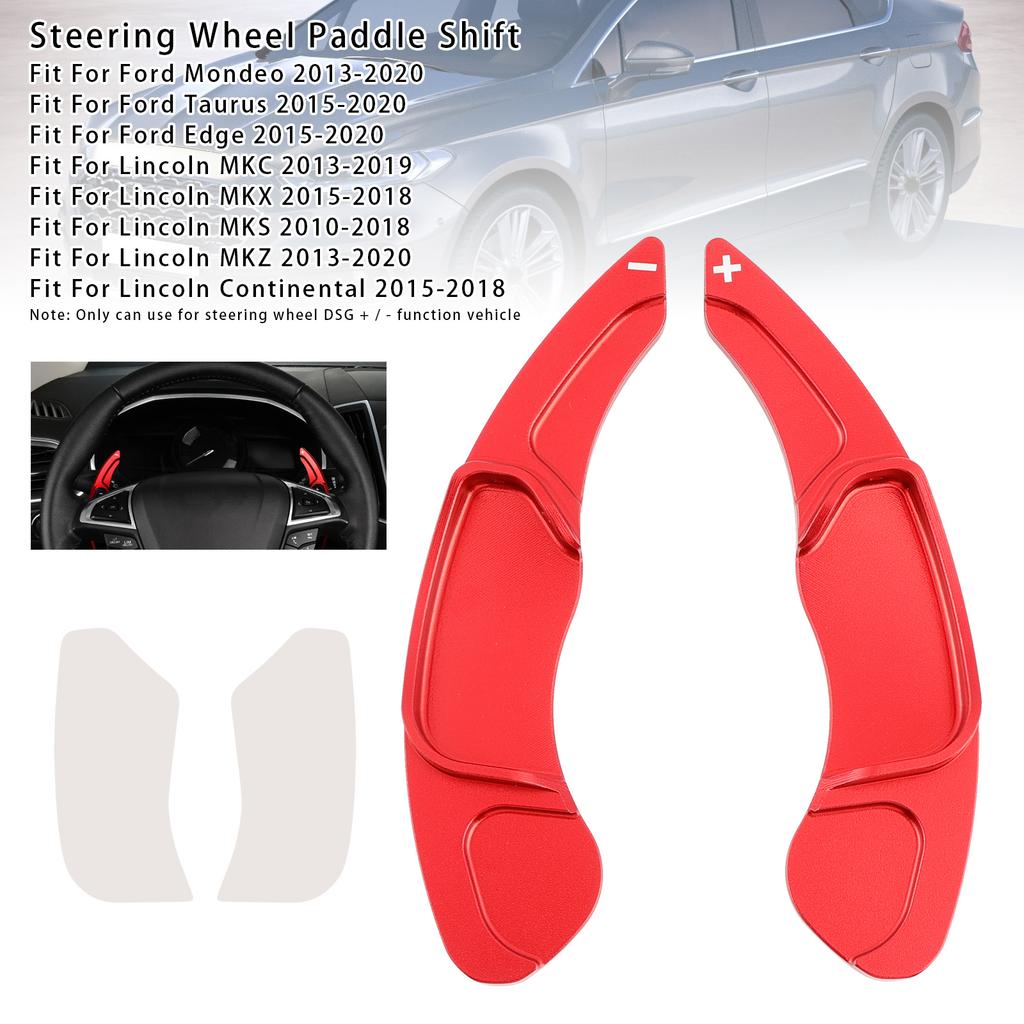 Подрулевые лепестки переключения передач для Ford Mondeo Edge Taurus 13-20 Алюминий