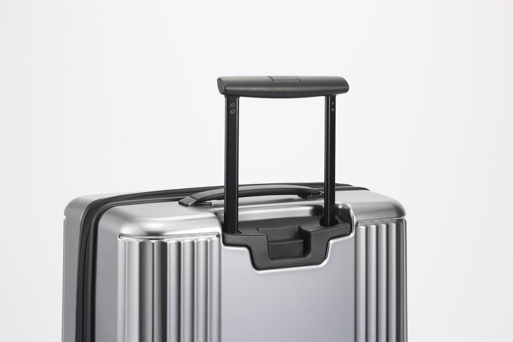 Чемодан размера M на 3 ночи 4 дня 4 ночи 5 дней 56 л Стопор колес Двойные колеса 10 лет гарантии Сделано в Японии Дорожный чемодан Дорожная сумка J5