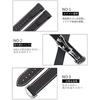 [Nywing] Watch Strap 20mm 22mm Omega Silicone Rubber Waterproof D Buckle Watch Band Watch Strap C...