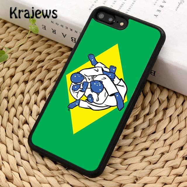 Krajews BJJ Brazilian Jiu Jitsu Art Phone Case Cover For iPhone 17 Air 16 15 14 plus 11 12 13 pro max coque Fundas