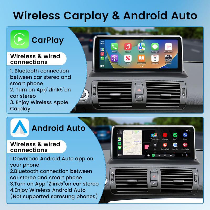 10.25” Car Radio For BMW 1 Series E87 2006-2011 CCC System GPS Navigation Multimedia Display Head Unit Video Player Carplay