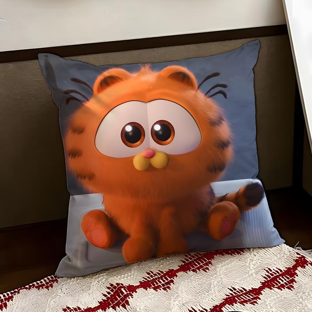 Garfield Cushion Cover Reversible Soft Durable Pillow Cover Home  Car MultiScene Use for Daily Comfort