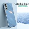 For Samsung Galaxy A15 A 15 5G Case Soft Silicone Back Cover 6D Electroplating Phone Case