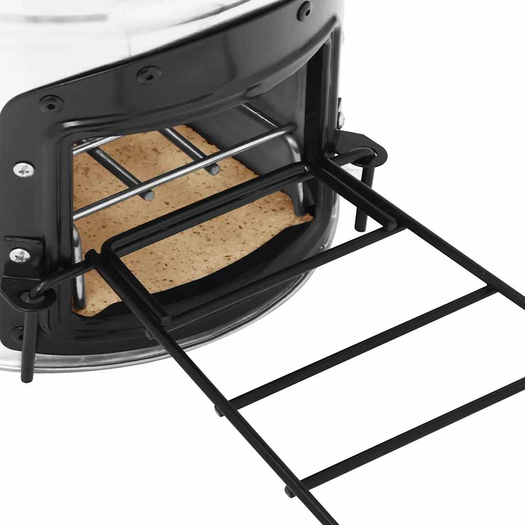 Camping Stove Silver 45.5 x 33 x 25.5 cm Stainless Steel