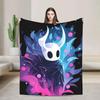 Hollow Knight Japanese Anime Flannel Blanket Soft Warm Throw for Kids Home Decor Bed Sofa Cover Autumn Winter