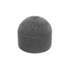 Autumn  Winter Hat Hoodie Knitted Hat Men's and Women's Wave Jacquard Neutral Dome Warm Knitted Head Cap