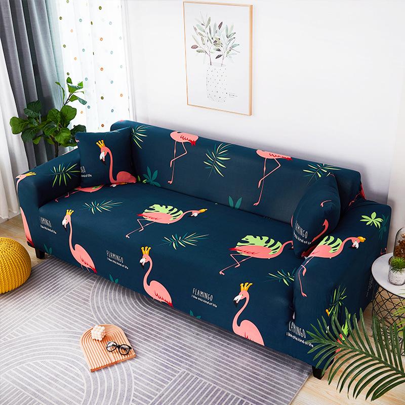 1/2/3/4-местные Чехлы L-образной формы в скандинавском стиле, эластичные чехлы для диванов с простой геометрией для гостиной, офиса, кабинета, дивана