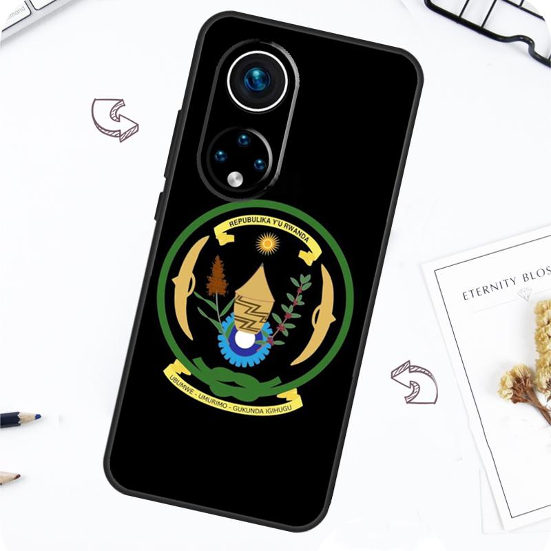 Чехол с гербом и флагом Руанды для Honor Magic 7 Pro 5 6 Lite Honor 200 Pro 50 70 90 X8b X9a X8a X8 X9 X9c X9b