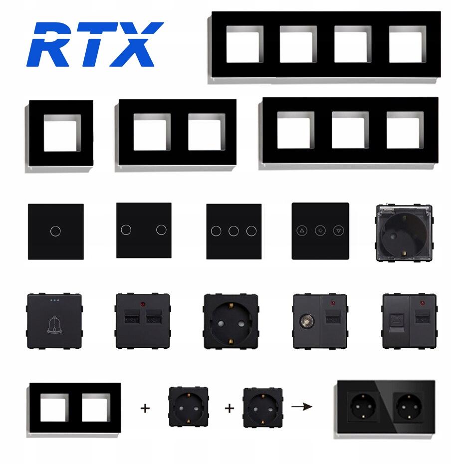 BLACK 1-field glass frame for the RTX SH system
