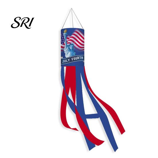 Weatherproof Flag Polyester American Wind 4th of July Decorations Independence Outdoor Day Patriotic Display for Garden Yard
