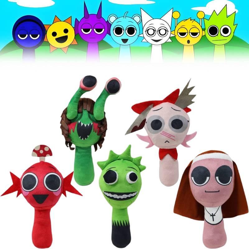 Sprunki Game Plush Toy Cartoon Stuffed Doll Pendant Decoration Children Gift