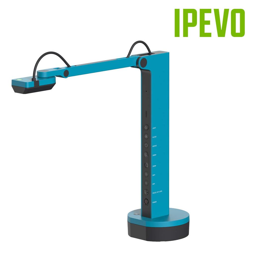 IPEVO VZ-X Wireless 8MP Document Camera, 3 Modes o