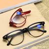 Foldable Reading Glasses Unisex Blue Light Blocking Presbyopia Eyeglasses Folding Portable Far Sight Eyewear +1.0 To +4.0