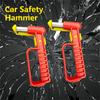 Car Safety Hammer Window Breaker Hammer Glass Breaker Multifunctional Escape Hammer Portable Car Emergent Rescue Escape Tools