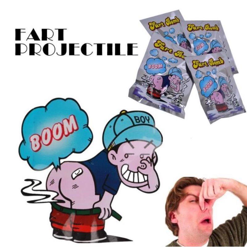 10 шт./компл., забавные сумки для пукающих бомб, ароматические бомбы, вонючая вонючая бомба, новинка, кляп, игрушки