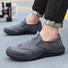 Мужская обувь на заказ осень новая дышащая повседневная обувь мужская низкая обувь на одной педали ленивая уличная обувь для инструментов мужская