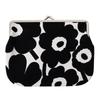 Puolikas Kukkaro Mini Unikko Purse Pouch for Women F Black X White [Marimekko] 52_1_52229291497
