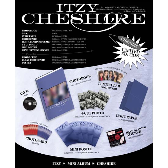 Withmuu ITZY 'CHESHIRE' Limited Edition