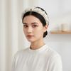 Elastic Plastic Base Full Pearls Hair Hoop Luxury Style Baroque Headdress  Office Ladies