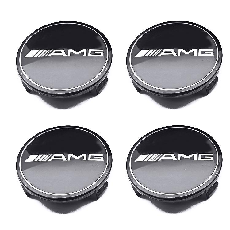 YDC4 Car Styling Wheel Center Covers Hub Caps Cover Emblem Stickers for Mercedes Benz W203 W204 W168 W176 CLA CLK CLS W124 W205 W211