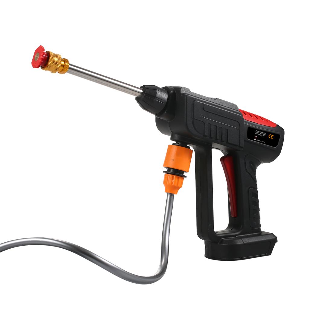 Беспроводная стиральная машина высокой мощности 60 бар, 300 Вт с распылительной аккумуляторной батареей 6 в 1 для