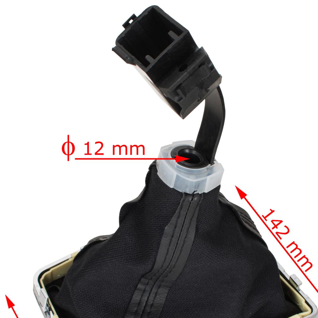 Opel Astra III H 04-10 Gear Shift Knob Black & Gaiter 6-Speed
