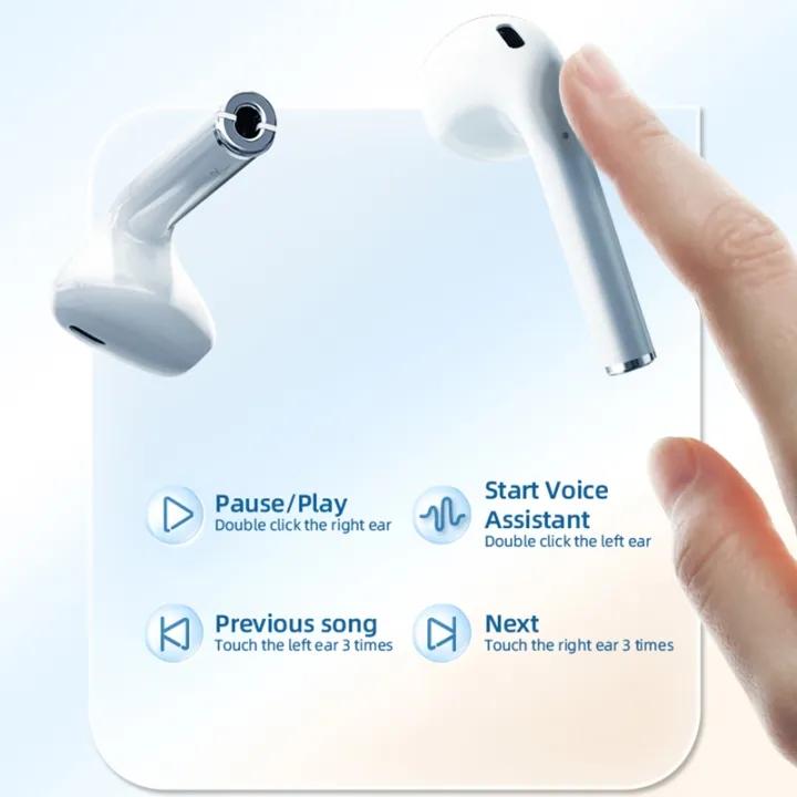 HP H10H Беспроводные наушники Bluetooth-гарнитура Половина вкладышей Беспроводная гарнитура Bluetooth-гарнитура с шумоподавлением
