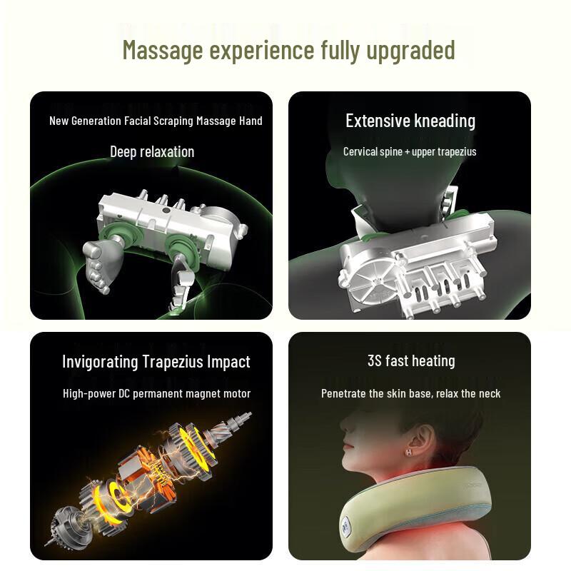 Desleep DE-N02 Neck & Shoulder Kneading Massager Pillow