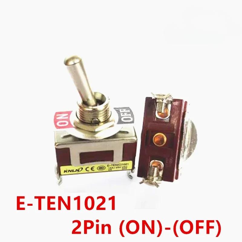 E-TEN1021 1121 1122 1221 1321 1322 Серебряный контактный тумблер мгновенного действия 15A 250V (ON)/Выключенный/(ON) 2/3/4/6-контактный 2/3 позиция