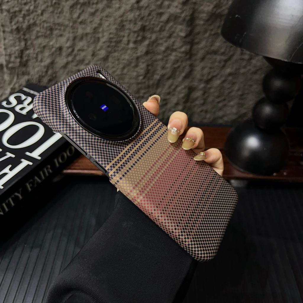 Применимо к VIVOX111pro Чехол для мобильного телефона с узором под кевлар x111 полупрозрачный с узором под карбон противоударный магнитный защитный чехол