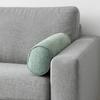 Solid Color Chenille Cylinder Pillow Japanese Style Back Lumber Support Pillow Sofa Cushion  Leg