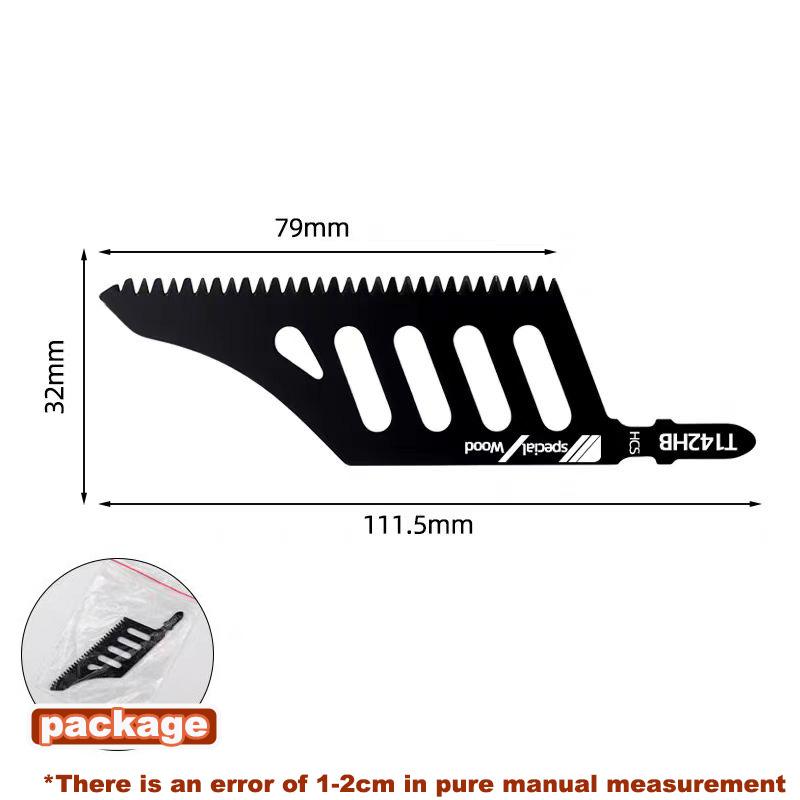 T142HB Curved Jigsaw Blade - 1/3/5/10PCS T Shank Flush Cutting Replacement Blades For Precision Cuts Electric Tool Accessories