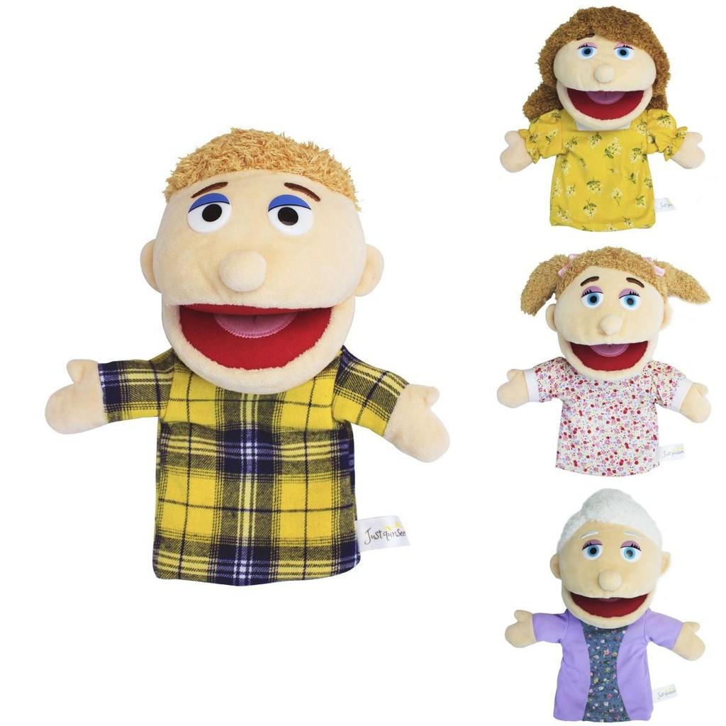 Soft And Durable Open Mouth Plush Doll Hand Puppet For Fun And Learning