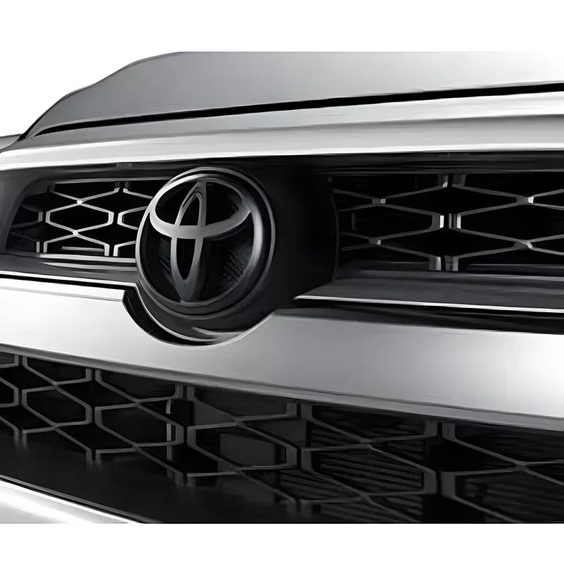 Покрытие из АБС-пластика Матовый черный для Toyota 4runner TRD внедорожник передняя решетка багажный спойлер наклейка наклейки модифицированные аксессуары