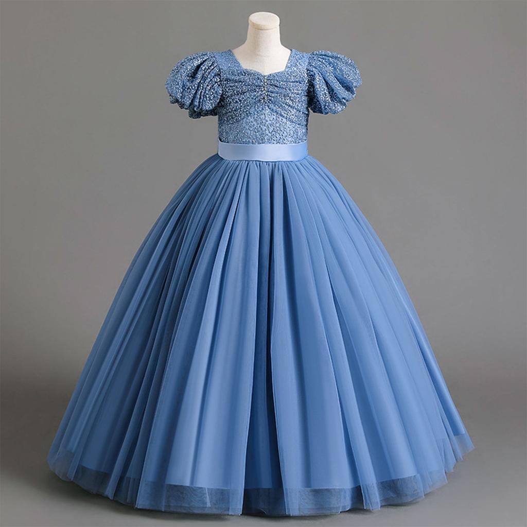 Платье для девочки Платье принцессы Платье для ведущего на День защиты детей Платье