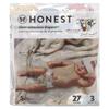 Подгузники Honest, размер 3, от 16 до 28 фунтов, рисунок кактуса, упаковка 27 шт.