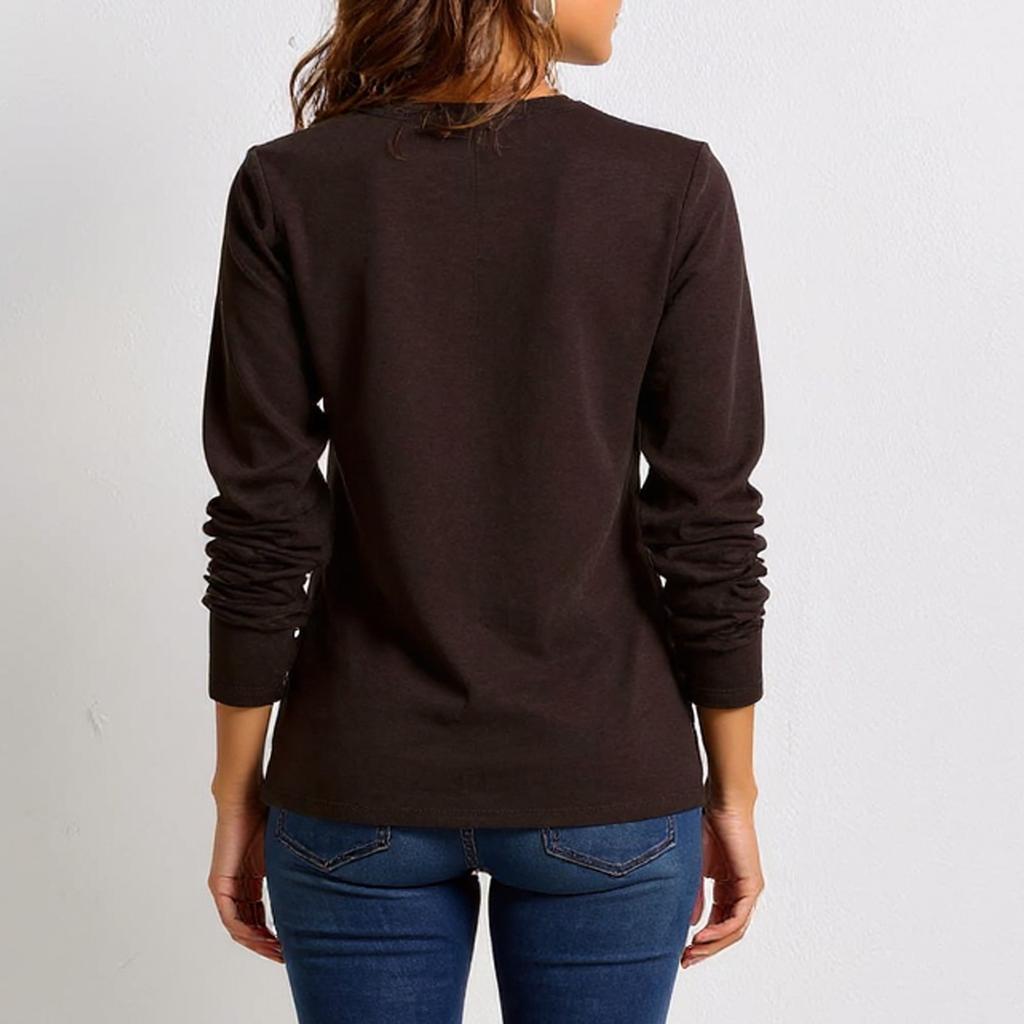 Толстовки для женщин оверсайз с круглым вырезом, флисовый пуловер, топы с длинным рукавом, удобные модные наряды для осени и зимы