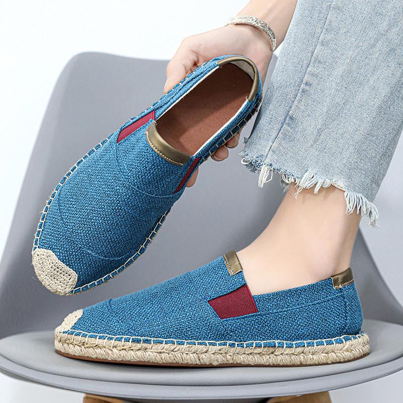 Горячая Распродажа Летние туфли на плоской подошве для мужчин Дышащие повседневные мокасины для мужчин Кроссовки без застежек Удобная роскошная обувь для рыбалки для мужчин