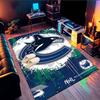 Vancouver Hockey Art Area Rug Suitable for Indoor And Outdoor,Carpets for Kitchens, Homes, Offices, Living Rooms,Home Decor,Christmas Gift
