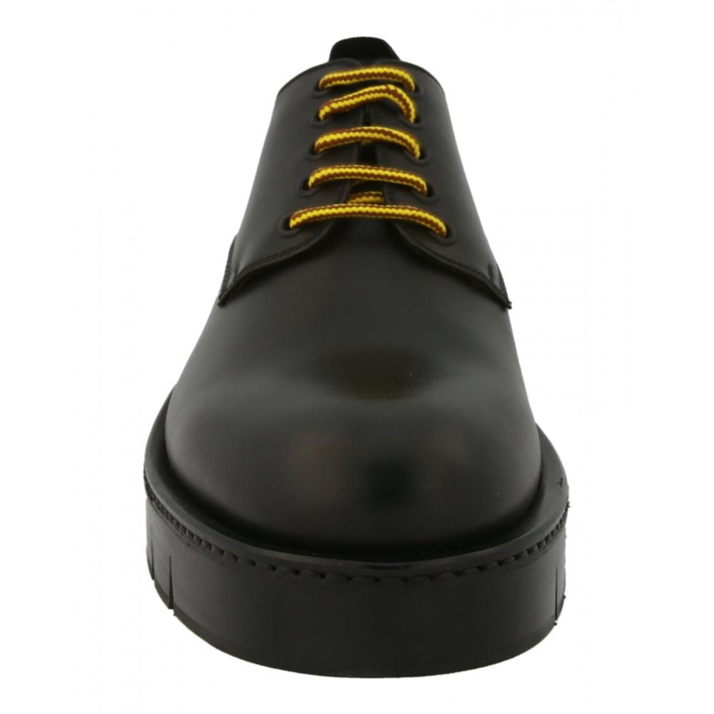 Salvatore Ferragamo Rudy Platform Dress Shoes Black