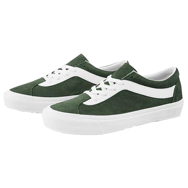 Vans Bold Durable Lightweight Slip-Resistant Low-Top Skate Shoes Unisex Sneakers Green White VN0A3WLP42P