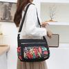 Shoulder Bag Middle-aged Women's Bag Oxford Cloth One-shoulder Messenger Bag Mother Bag Large-capacity Printed Bag