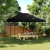 VidaXL Folding Pop-Up Party Tent Black 410x279x315 Cm, Tent, Canopy Tent, Gazebo Awning, Gazebo Tent, 4005014